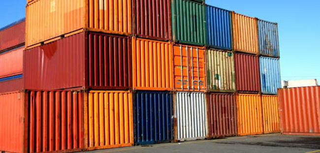 shipping container depot
