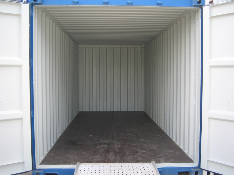 one trip container interior