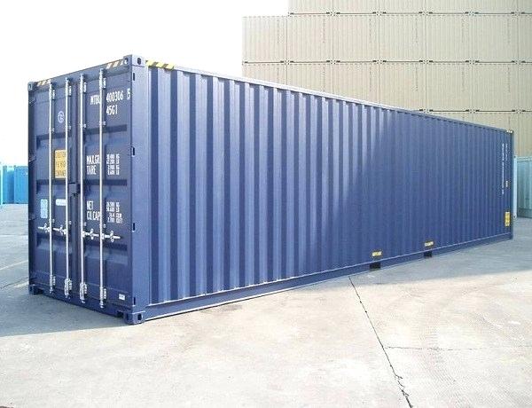 40 ft high cube shipping container