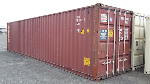 standard steel storage container, standard shipping container, standard ISO container